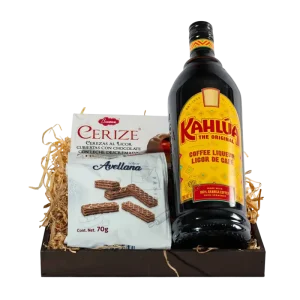 Arcón Navideño Económico para Regalar con Kahlua