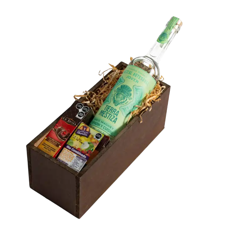 Arcón Navideño Económico Básico con Mezcal - Imagen 2