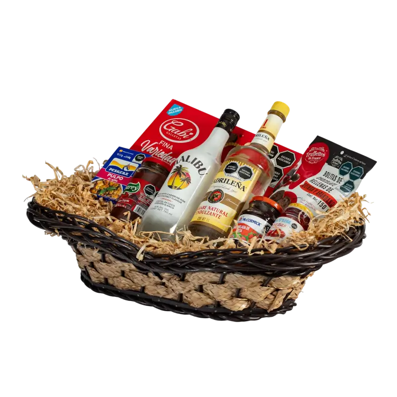 Canasta Navideña Empresarial Gourmet de Regalo - Imagen 2