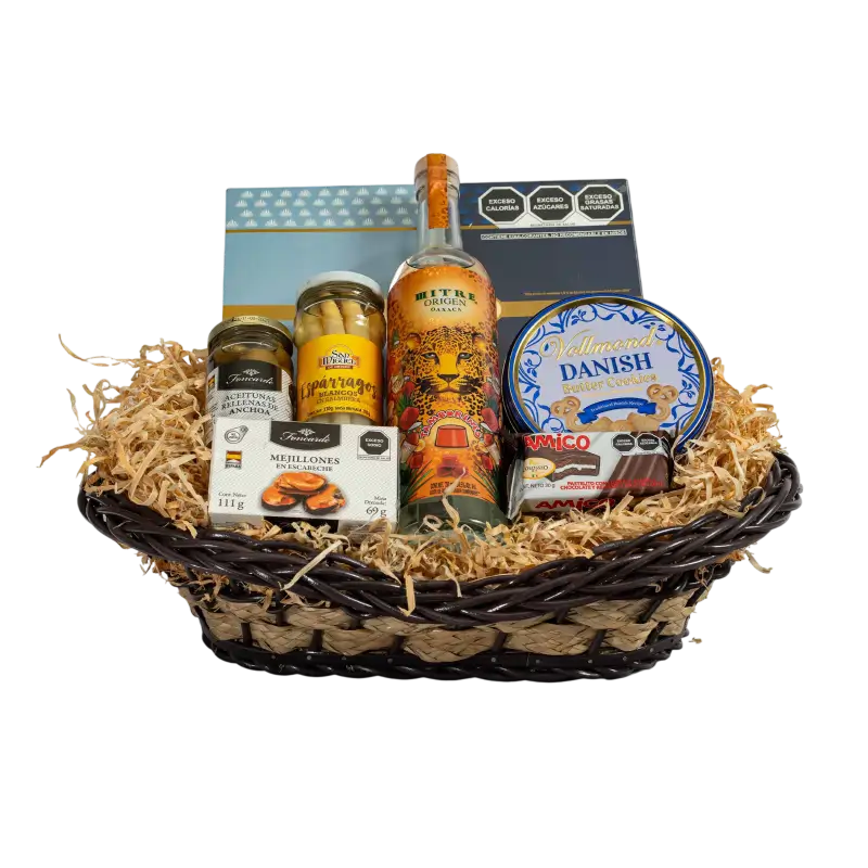 Canasta Navideña Empresarial para Regalar