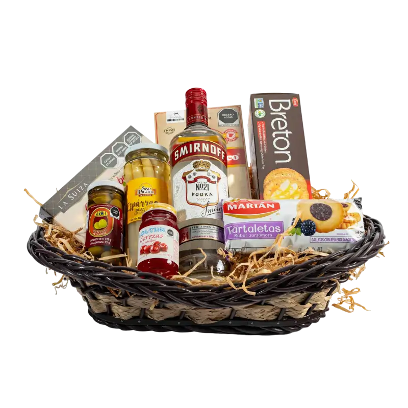 Canasta Navideña Empresarial Gourmet
