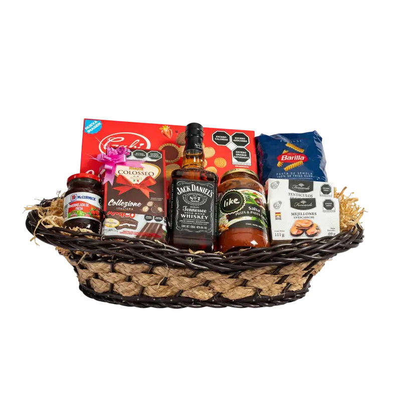 Canasta Arcón Gourmet para Regalar